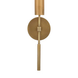 Linden LED Wall Sconce 26", Aged Brass
