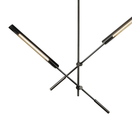 Linden 2 Light LED Pendant 41", Urban Bronze