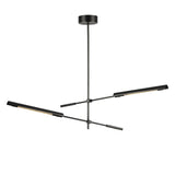 Linden 2 Light LED Pendant 41", Urban Bronze