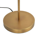 Linden LED Floor Lamp 55", Aged Brass