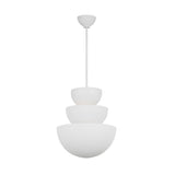 Verity Pendant 18", Textured White
