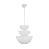 Verity Pendant 18", Textured White