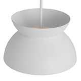Varo Pendant 15", Textured White