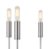 Thayer 6 Light Chandelier 24", Polished Nickel