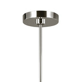 Thayer 6 Light Chandelier 24", Polished Nickel