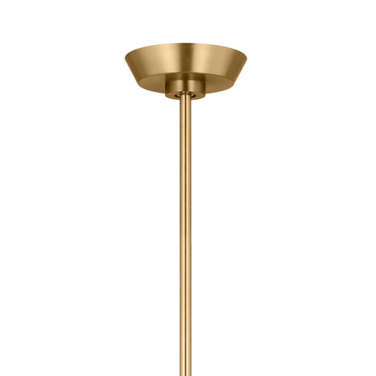 Issa Pendant 15", Satin Brass