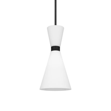 Issa Pendant 8", Matte Black