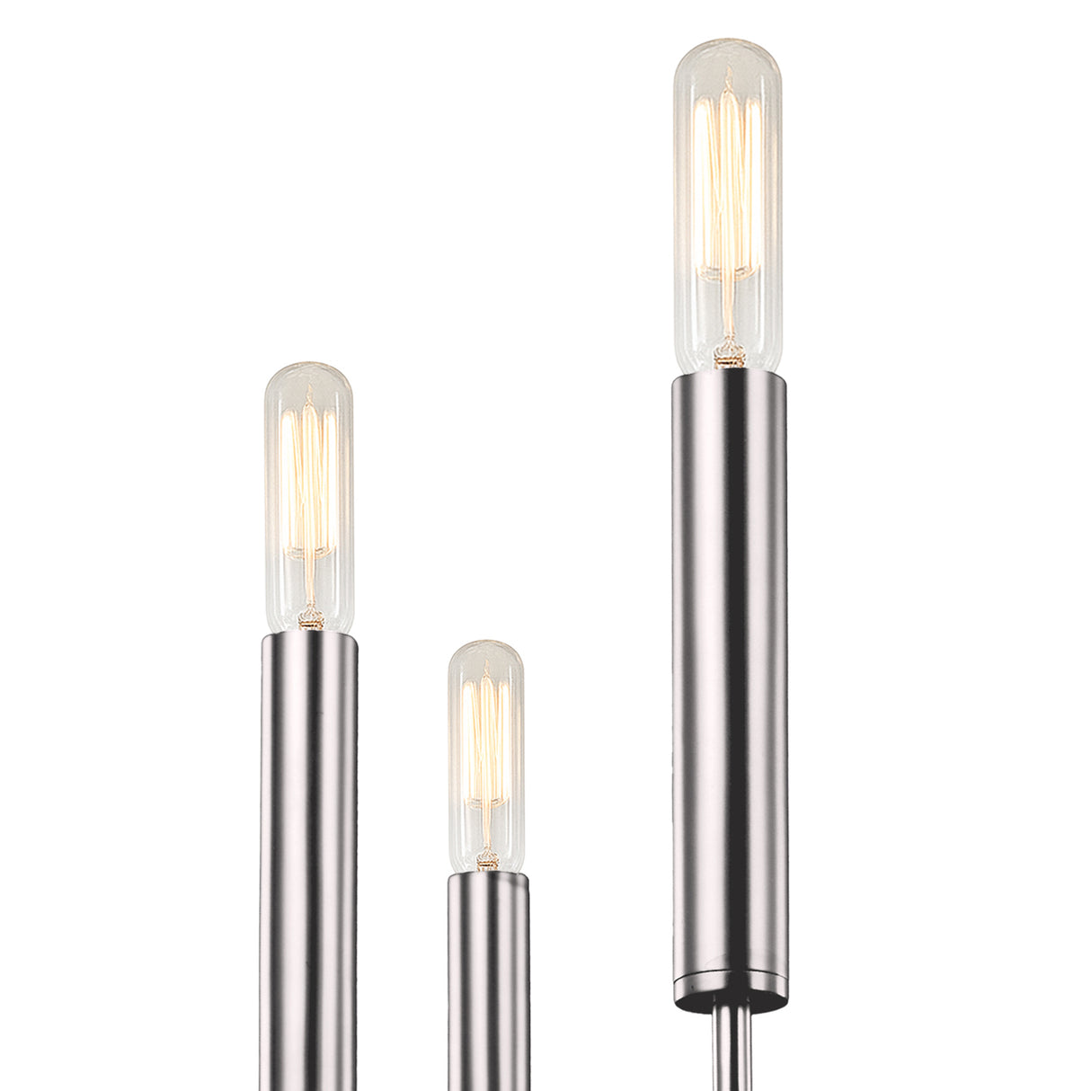 Thayer 9 Light Chandelier 30", Polished Nickel