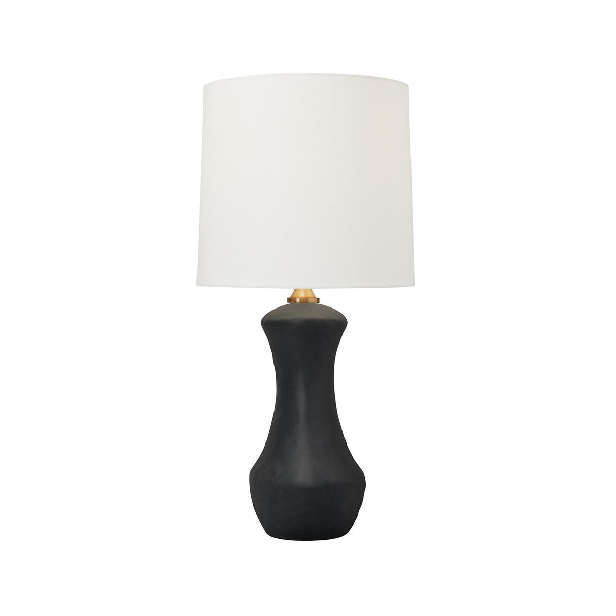 Laken Table Lamp 26", Textured Black