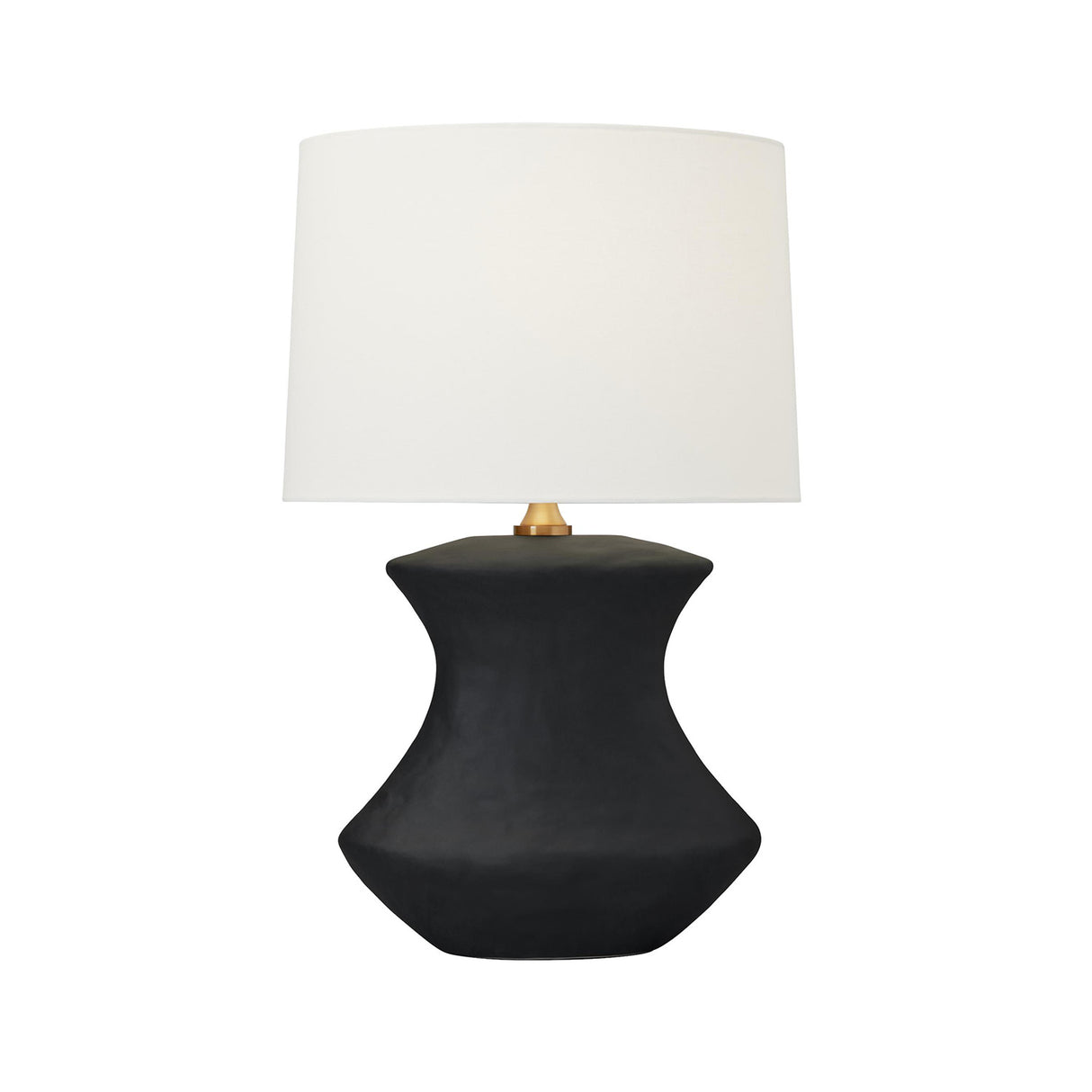 Laken Table Lamp 26", Textured Black
