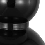 Truett Table Lamp 27", Glossy Black