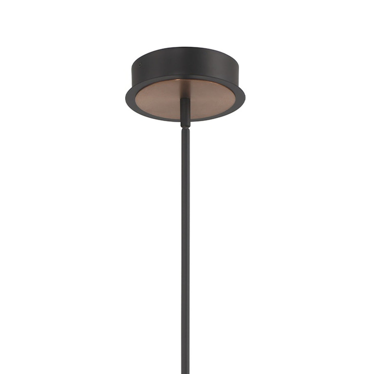Roscoe 8 Light LED Chandelier 24", Black and Brass
