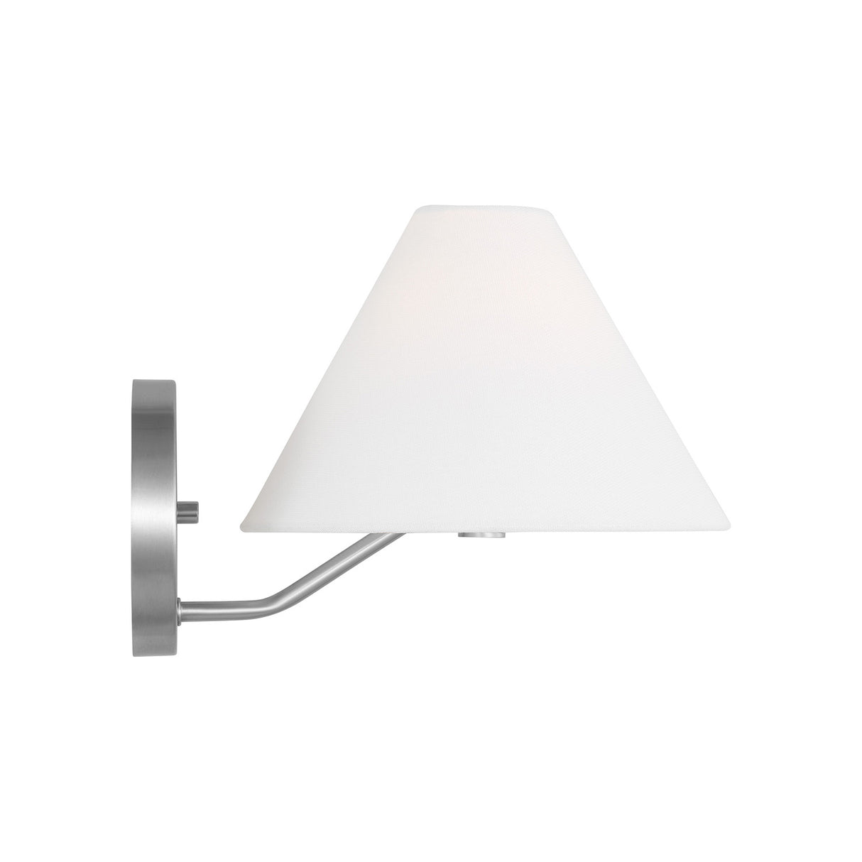 Wallace Wall Sconce 8", Brushed Nickel
