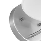 Wallace Wall Sconce 8", Brushed Nickel