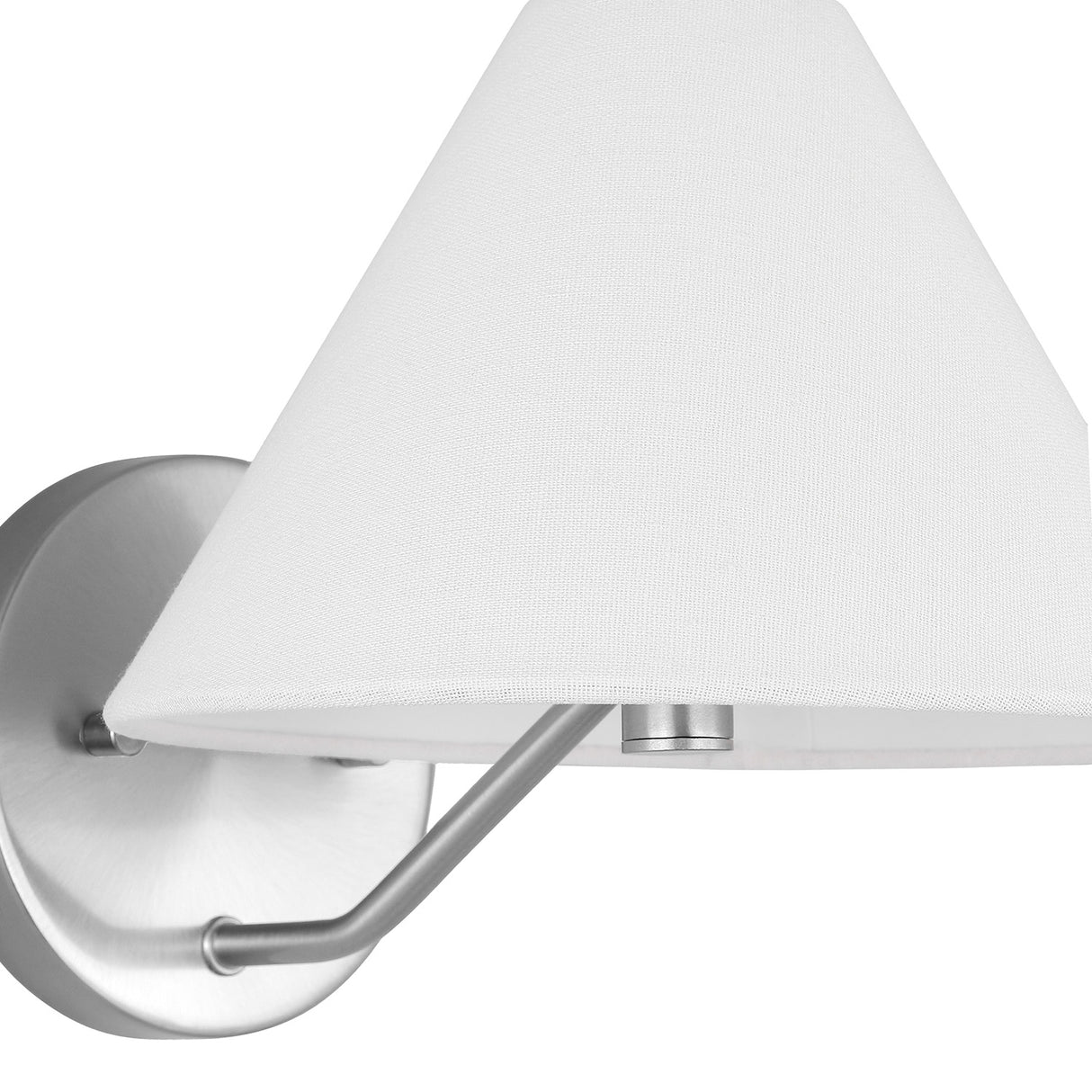 Wallace Wall Sconce 8", Brushed Nickel