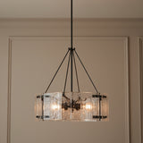 Winslow Chandelier 24" for Transitional home with Beige walls