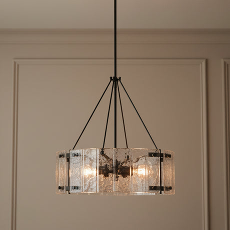 Winslow Chandelier 24" for Transitional home with Beige walls
