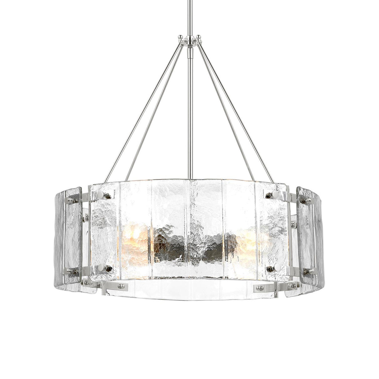 Winslow Chandelier 24", Polished Nickel