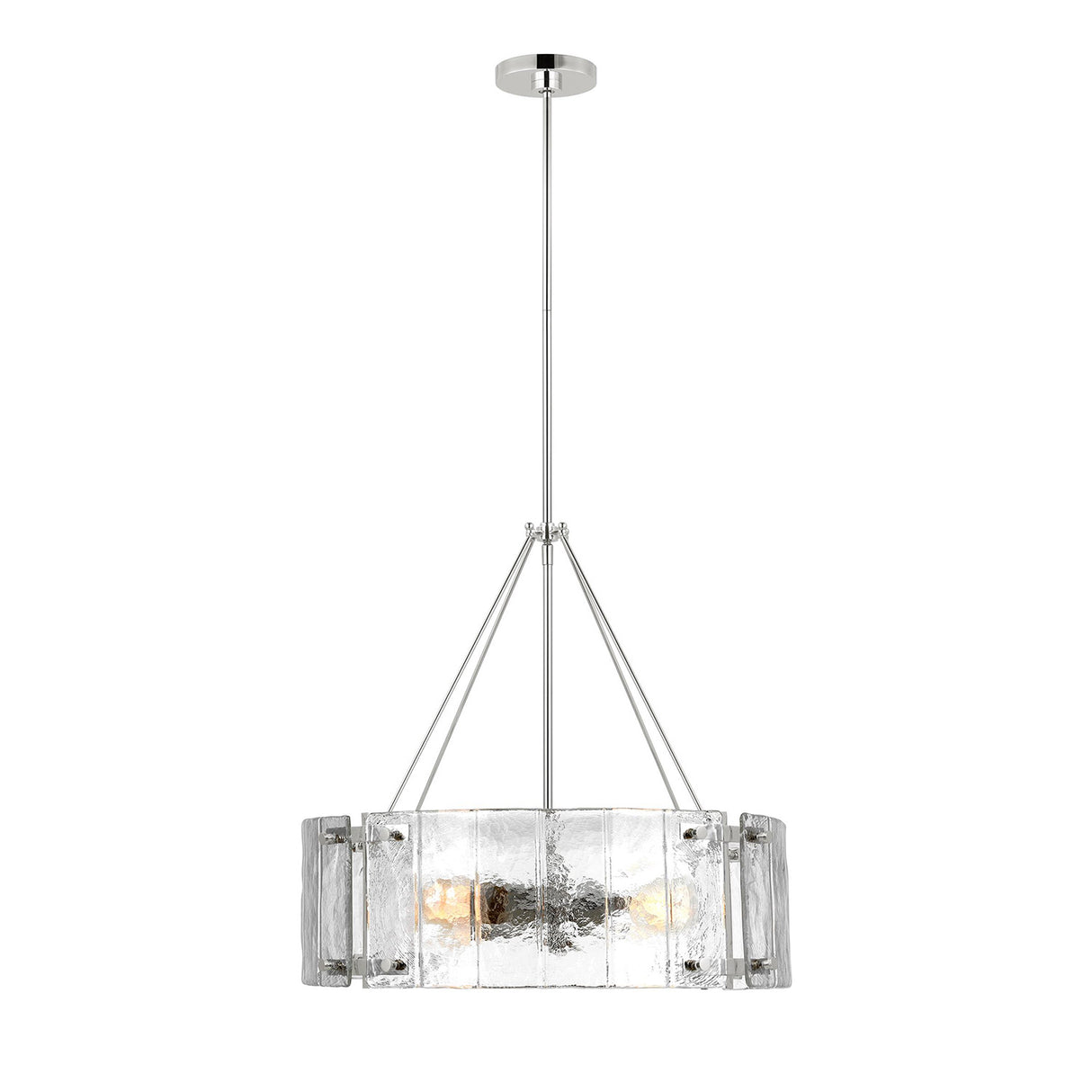 Winslow Chandelier 24", Polished Nickel