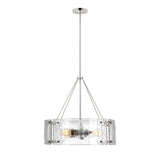 Winslow Chandelier 24", Polished Nickel