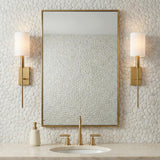 Thayer Wall Sconce 20", Modern Brass