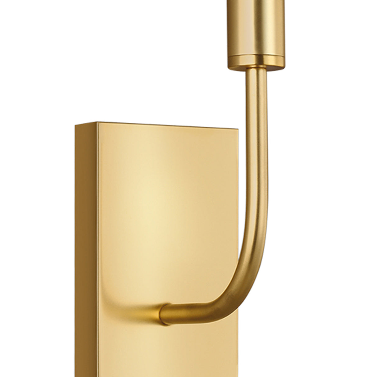 Thayer Wall Sconce 14", Modern Brass
