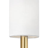 Thayer Wall Sconce 14", Modern Brass