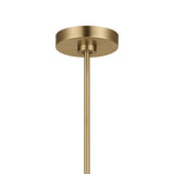 Braxton Pendant 24", Satin Brass