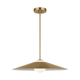 Braxton Pendant 24", Satin Brass