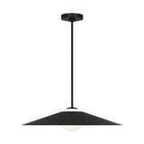 Braxton Pendant 24", Matte Black
