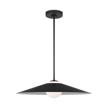 Braxton Pendant 24", Matte Black
