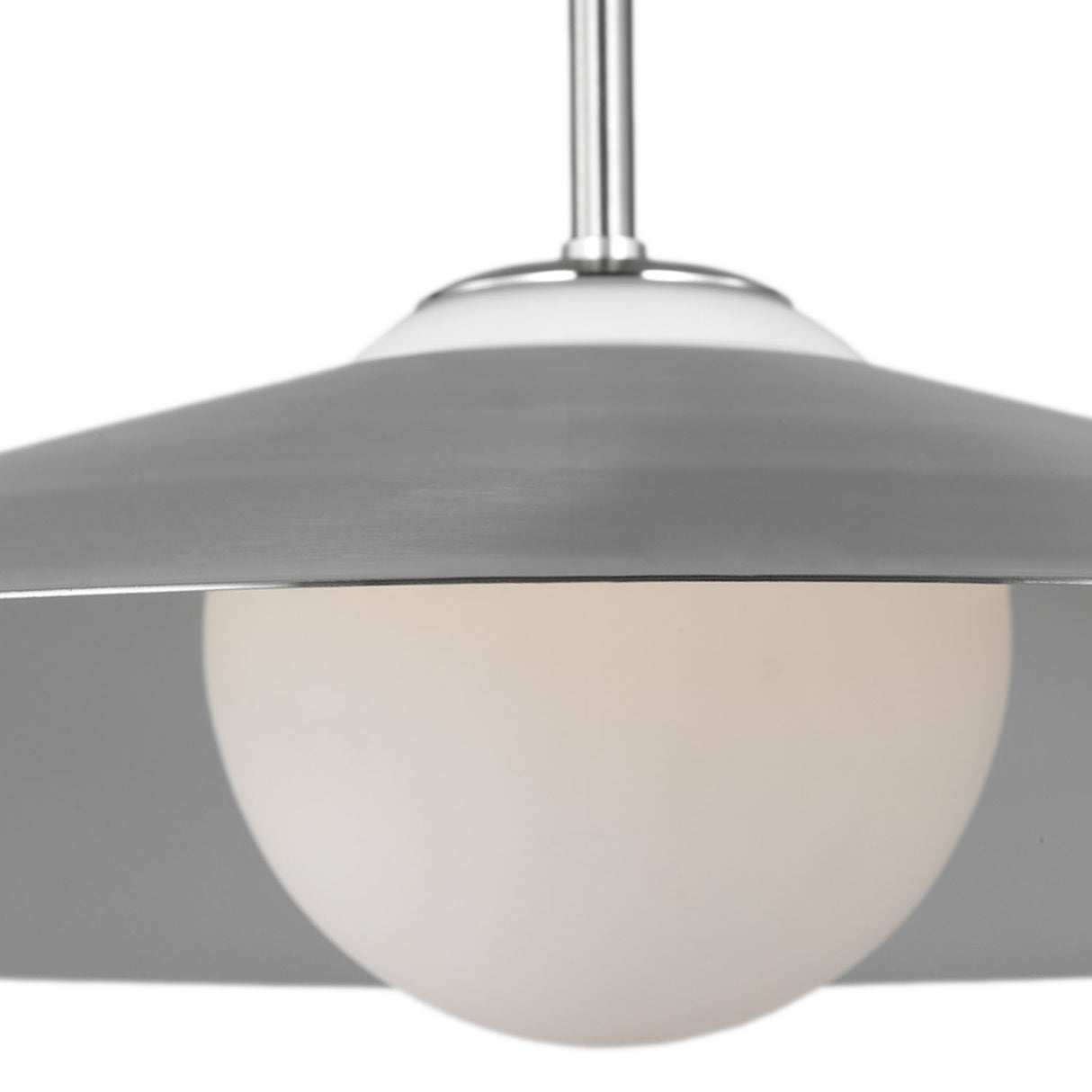 Braxton Pendant 24", Brushed Nickel