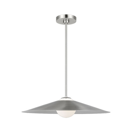 Braxton Pendant 24", Brushed Nickel