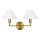 Altair 2 Light Vanity, Modern Brass