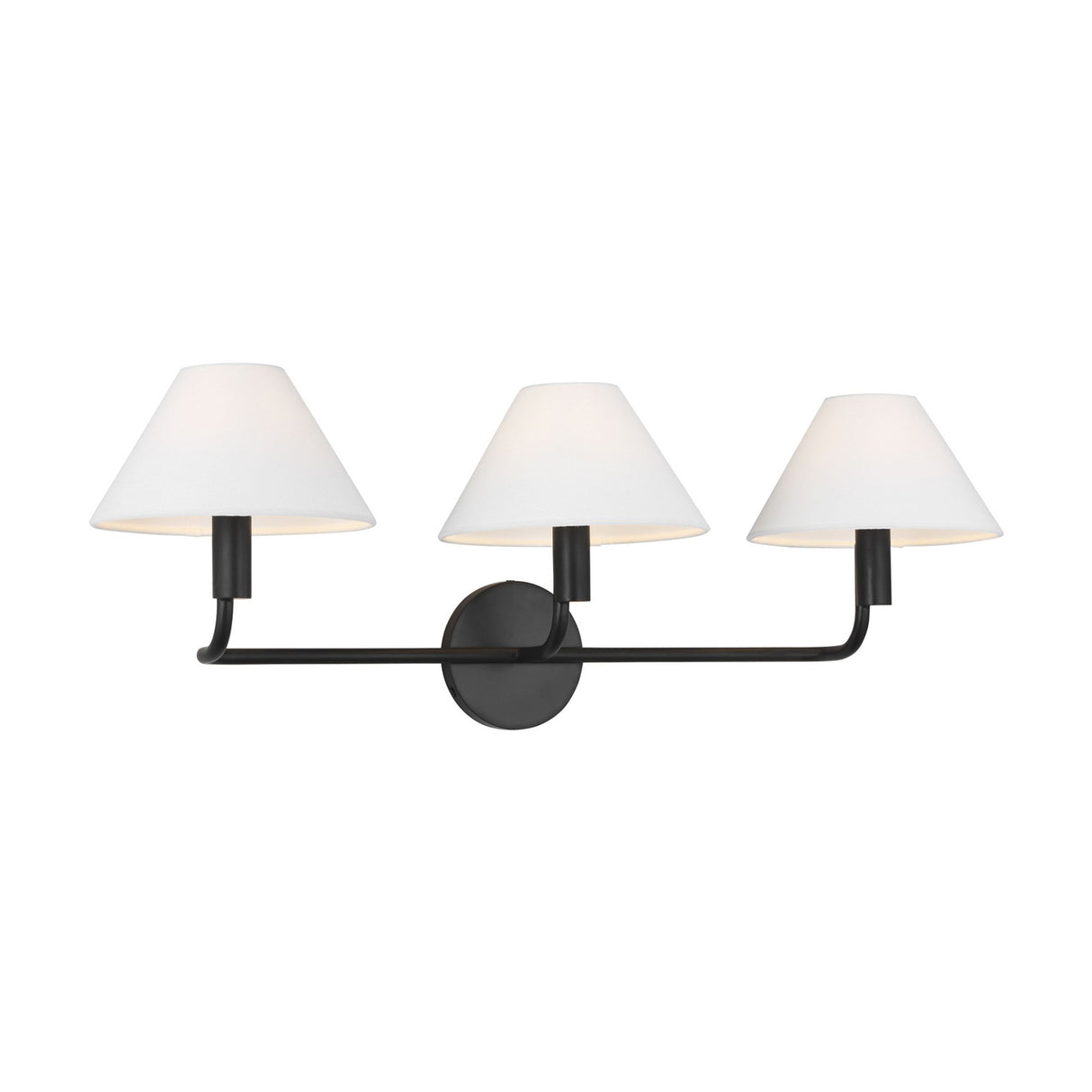 Altair 3 Light Vanity, Aged Iron