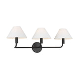 Altair 3 Light Vanity, Aged Iron