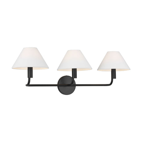 Altair 3 Light Vanity, Aged Iron