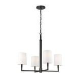 Andrew 4 Light Chandelier 27", Aged Iron