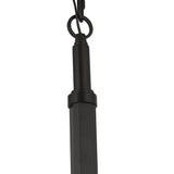 Andrew 4 Light Chandelier 36", Aged Iron