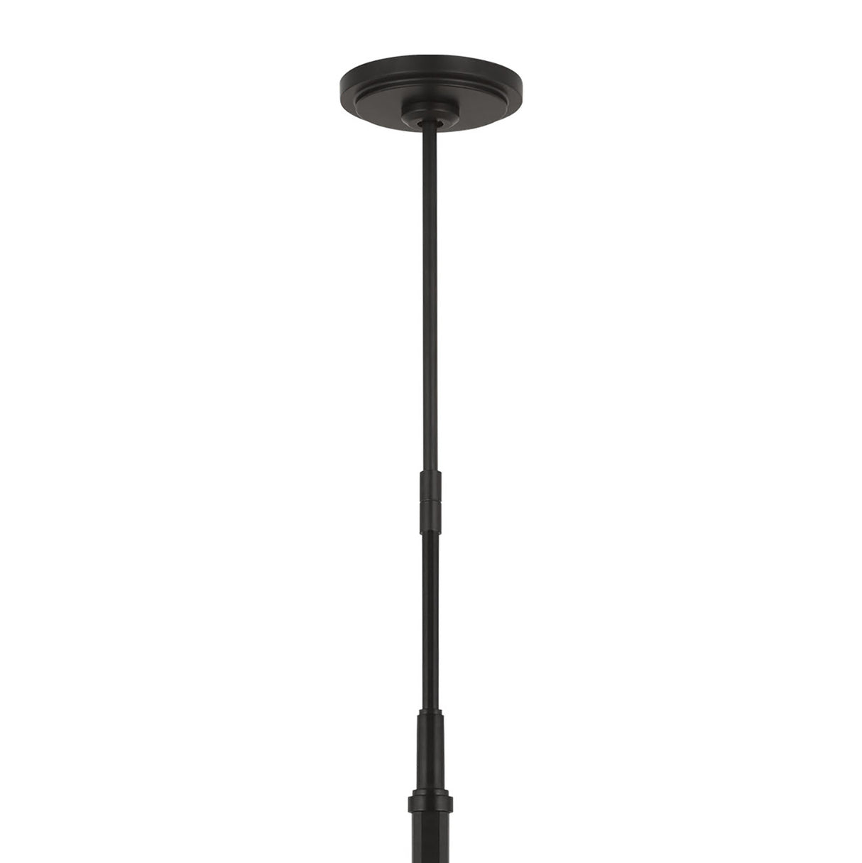 Andrew Linear Pendant 50", Aged Iron