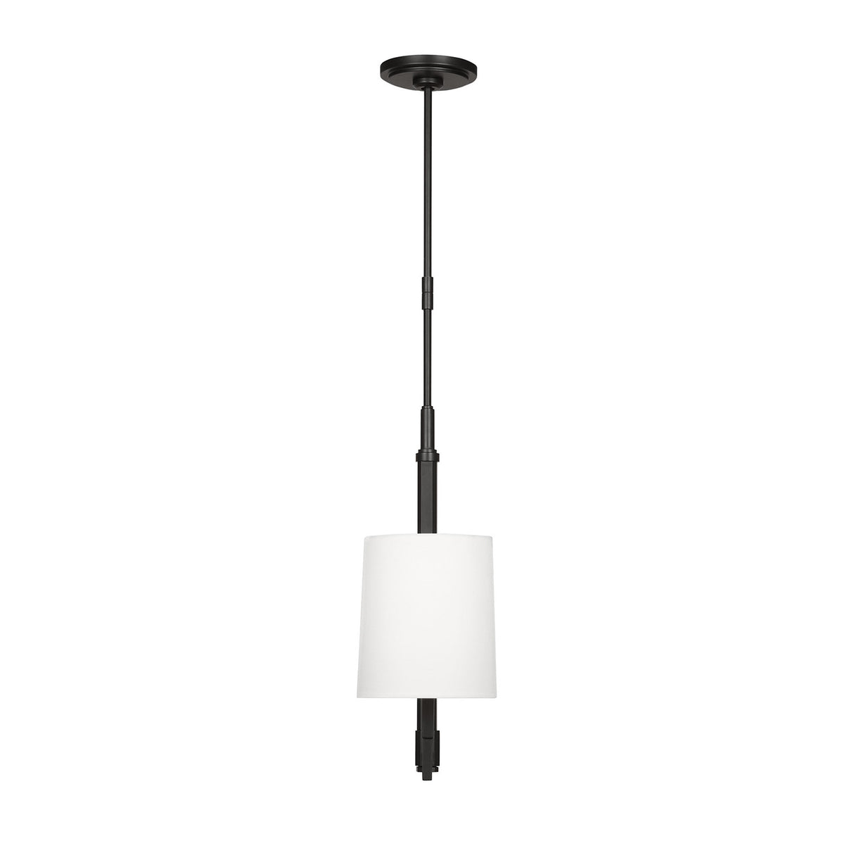 Andrew Linear Pendant 50", Aged Iron