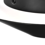 Belvin LED Flush Mount 8", Matte Black