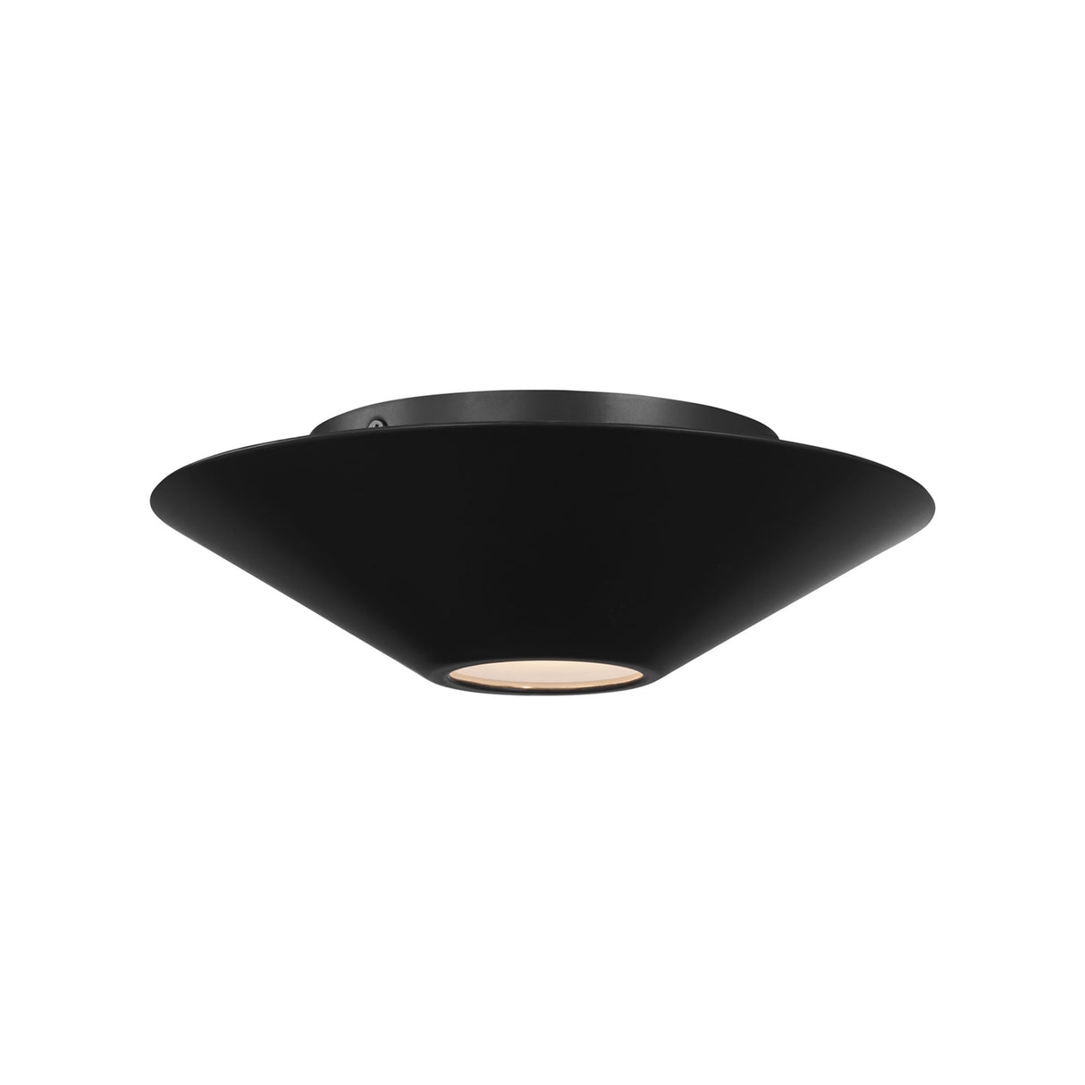 Belvin LED Flush Mount 8", Matte Black