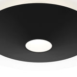 Belvin Large Pendant 24", Matte Black