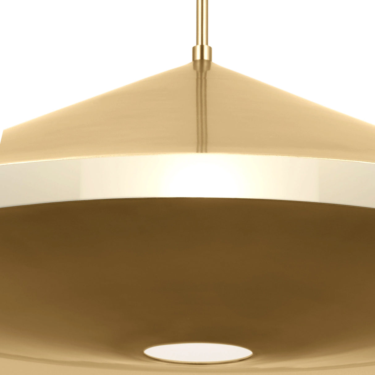 Belvin Extra Large Pendant 36", Modern Brass