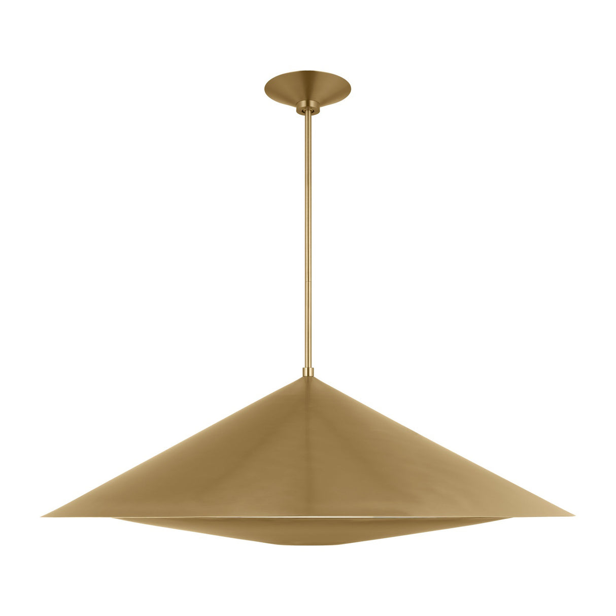 Belvin Extra Large Pendant 36", Modern Brass