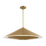Belvin Extra Large Pendant 36", Modern Brass