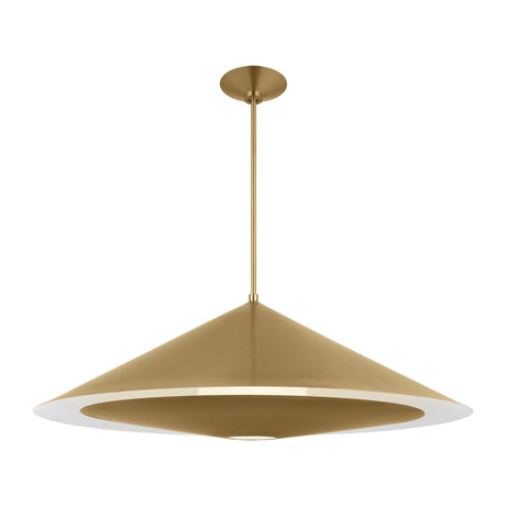 Belvin Extra Large Pendant 36", Modern Brass