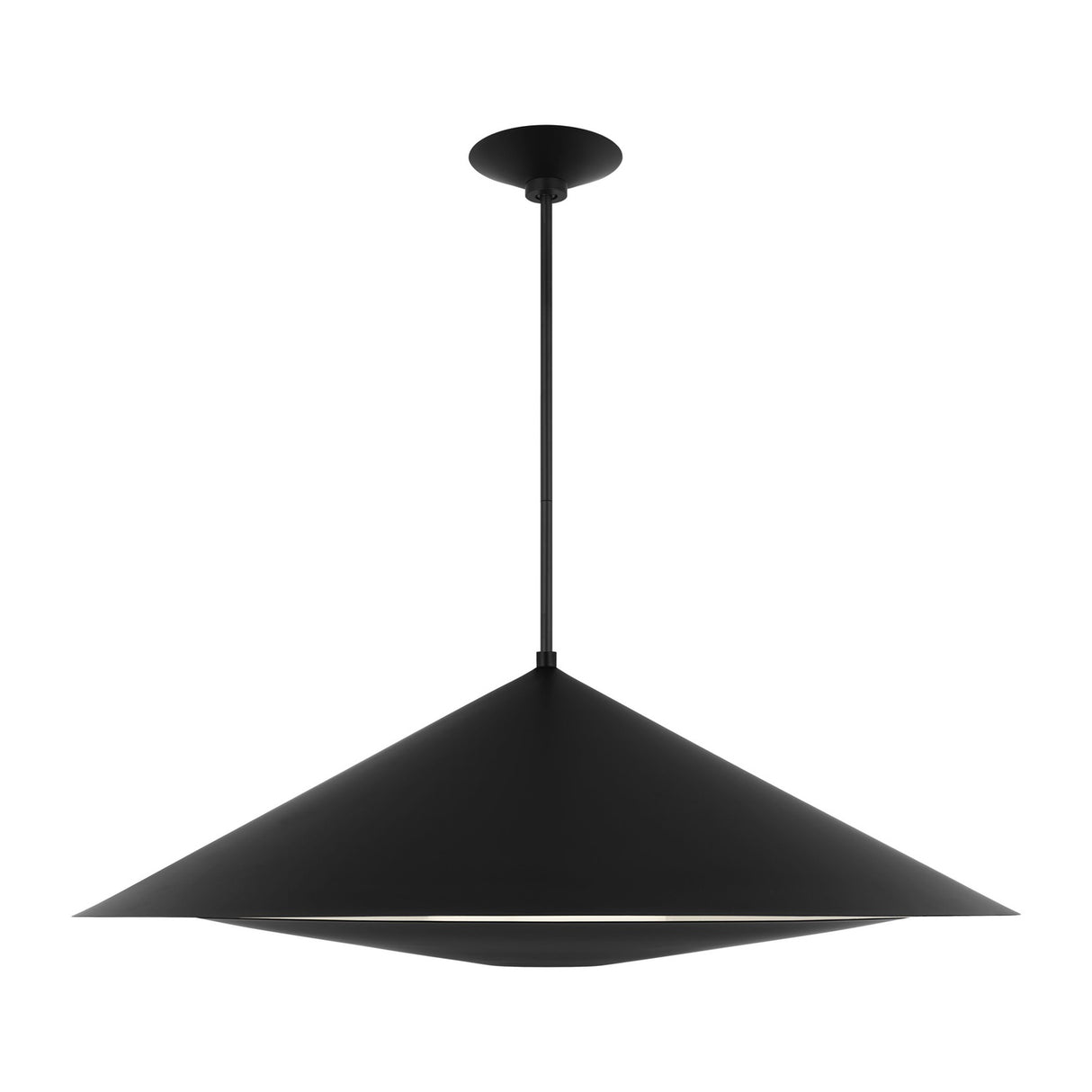 Belvin Extra Large Pendant 36", Matte Black