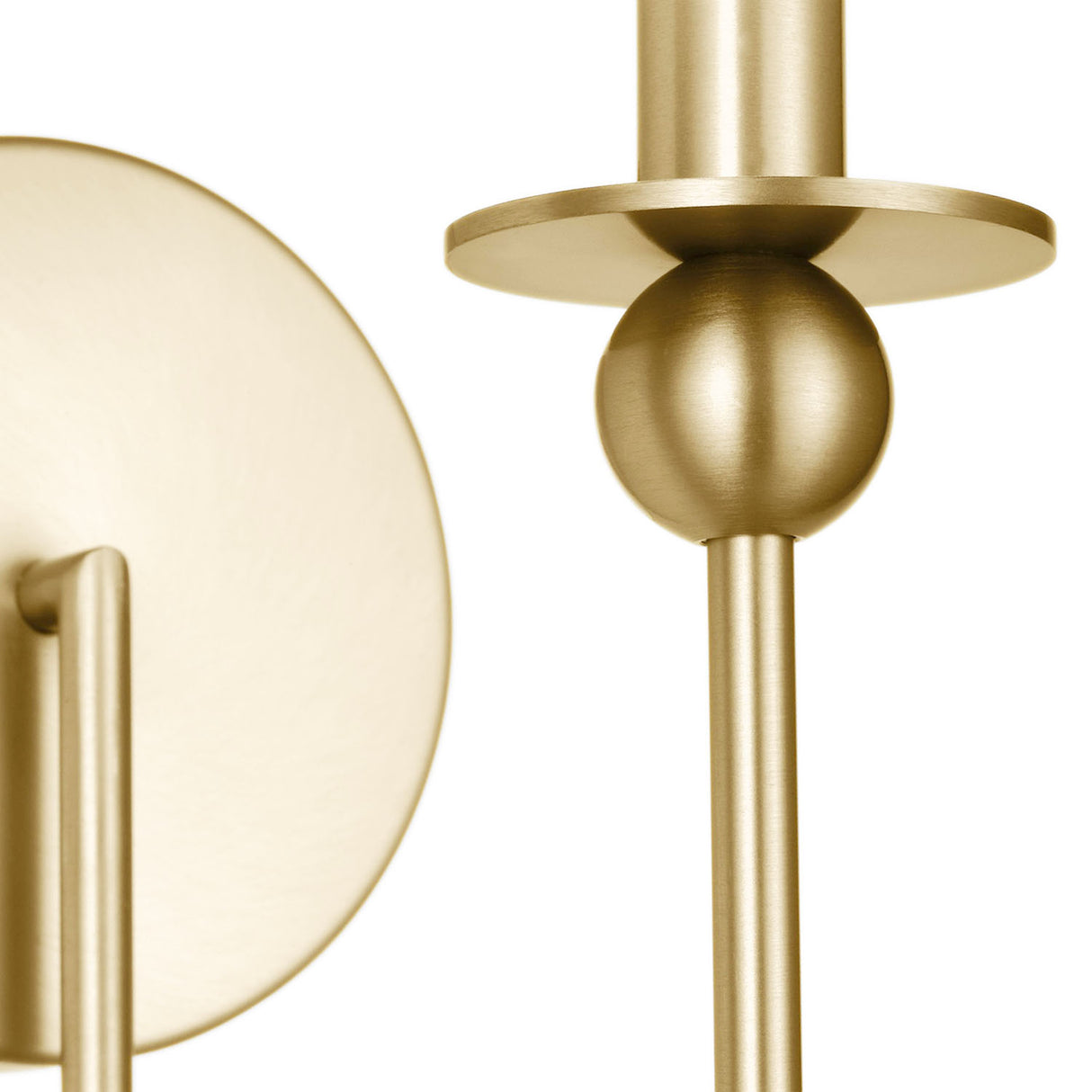 Anise Wall Sconce 15", Satin Brass